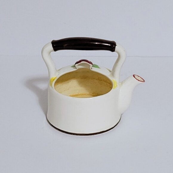 Vintage Ucagco China Hand Painted in Japan Small Teapot Planter ~ Succulents - Picture 3 of 11